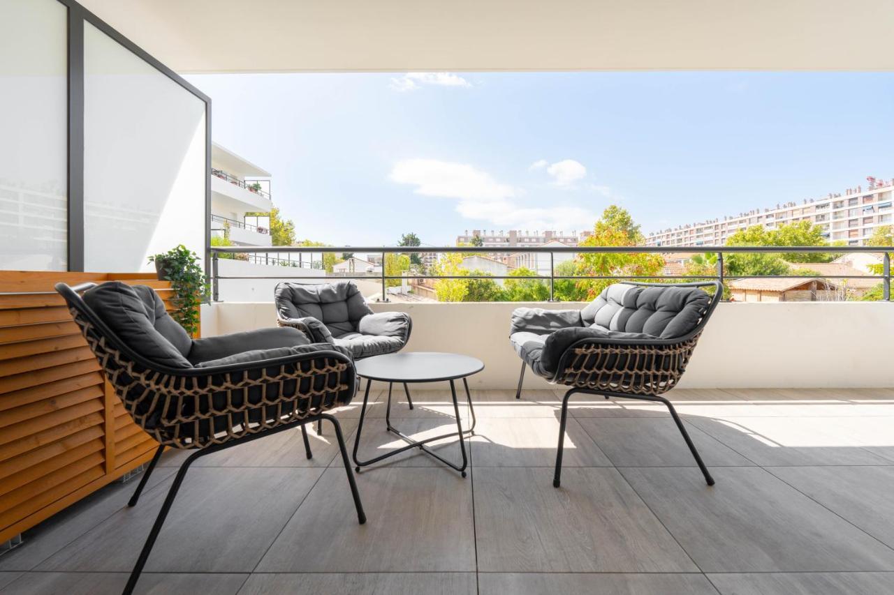 T2 Entre La Plage Et Le Velodrome-Terrasse / Parking Marsilia Exterior foto